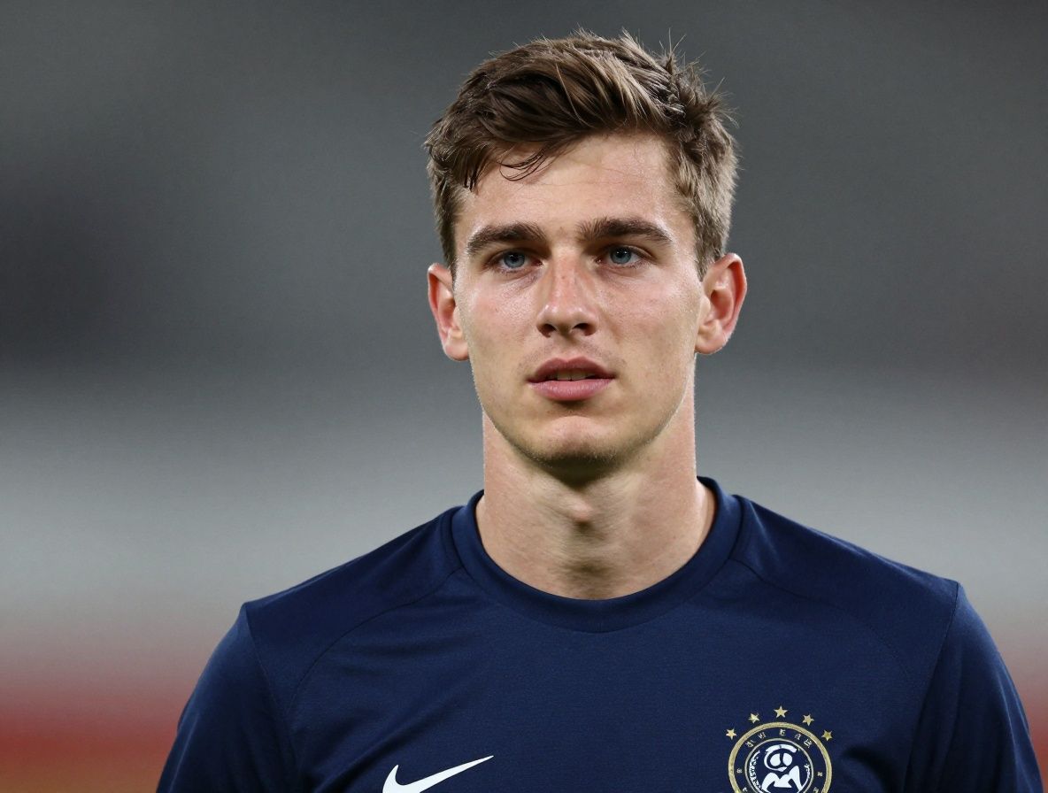 Porträt eines jungen Mannes namens Lukas, klares natürliches Licht, energetischer ausdrucksstarker Blick